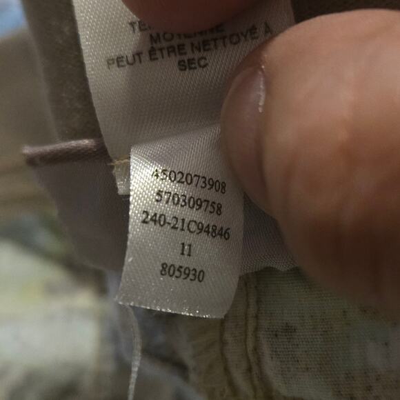 Chico’s Multicolor Print Crop Pants Size 2 (Large) - Picture 5 of 11